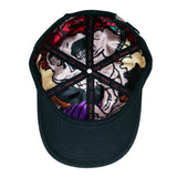 Stanley Mouse Red Rose Black Dad Hat