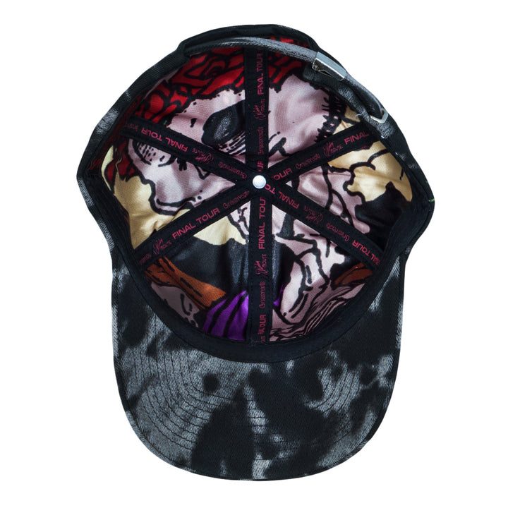 Gorra de papá teñida con rosa roja de Stanley Mouse
