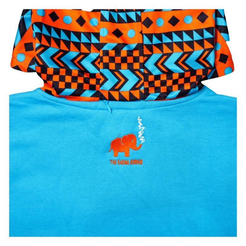 The Karma Korner Blue Tall Pullover Hoodie