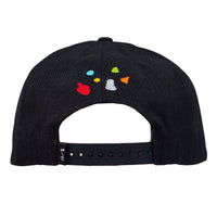 Jerry Garcia Space Container Trio Black Snapback Hat