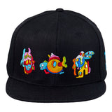 Jerry Garcia Space Container Trio Black Snapback Hat