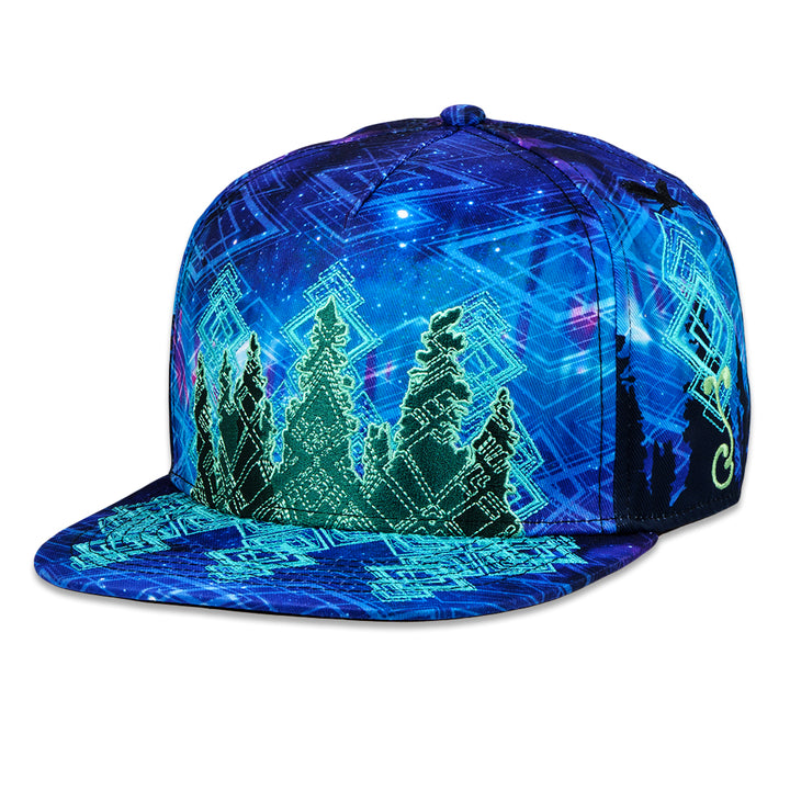 Gorra ajustada azul marino Laser Camp