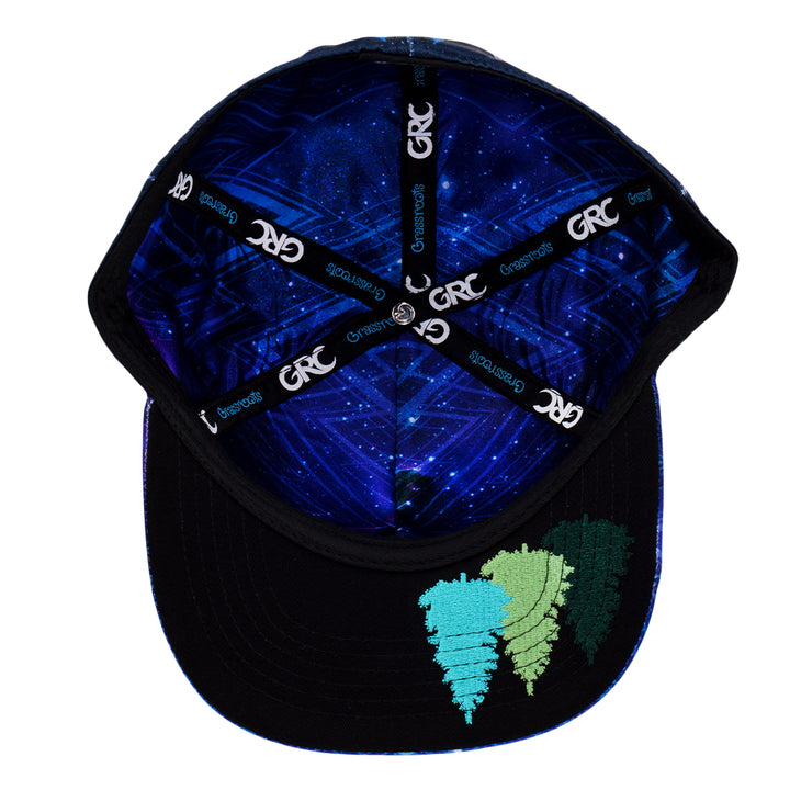 Gorra ajustada azul marino Laser Camp