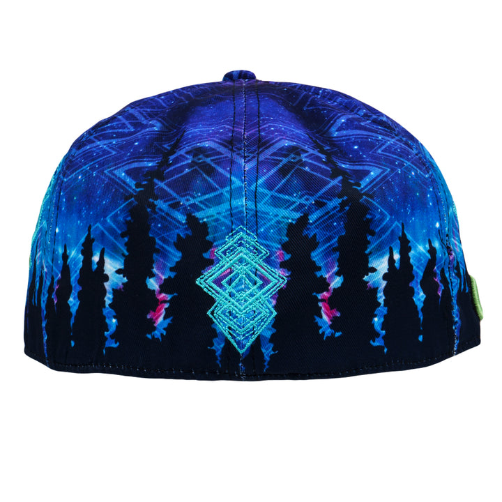 Gorra ajustada azul marino Laser Camp