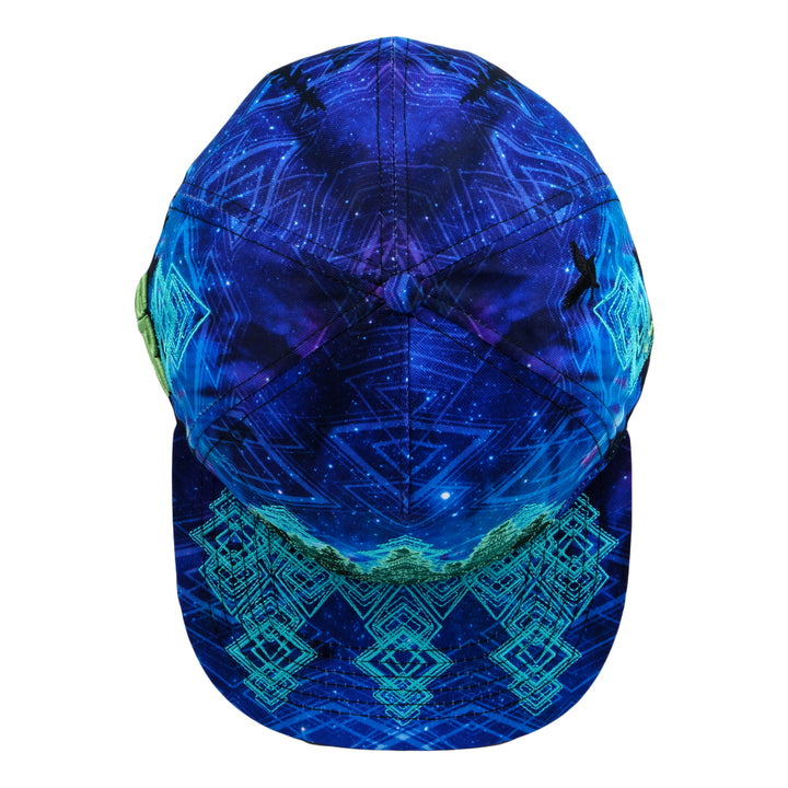Gorra ajustada azul marino Laser Camp