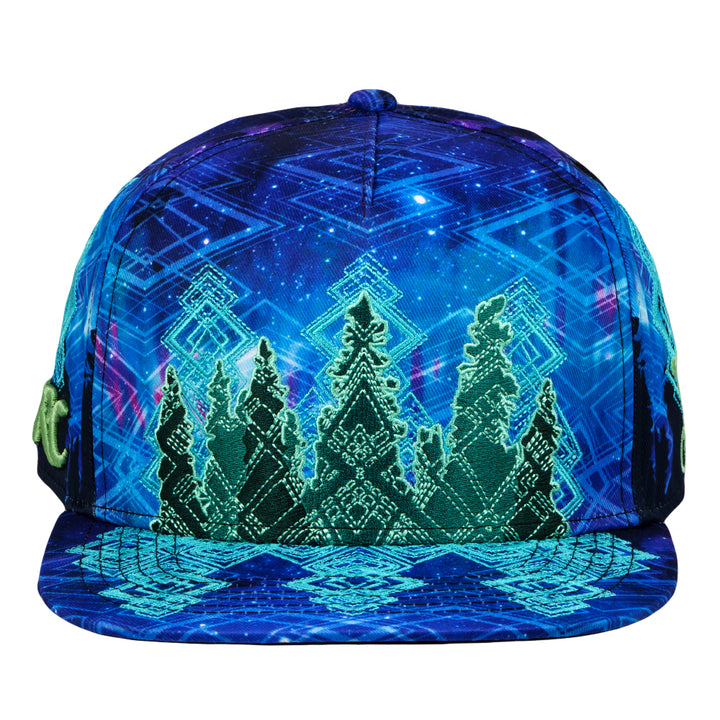 Gorra ajustada azul marino Laser Camp