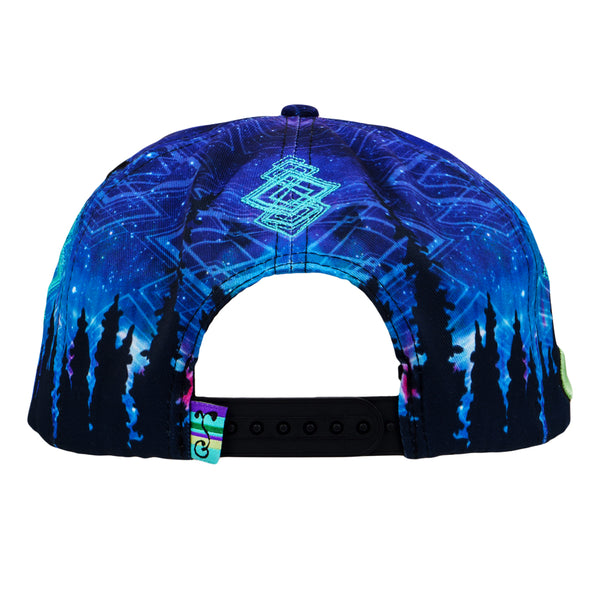 Laser Camp Navy Snapback Hat