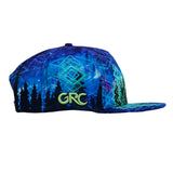 Laser Camp Navy Snapback Hat