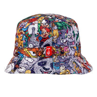 Vincent Gordon Cartoon Gumbo Reversible Bucket Hat