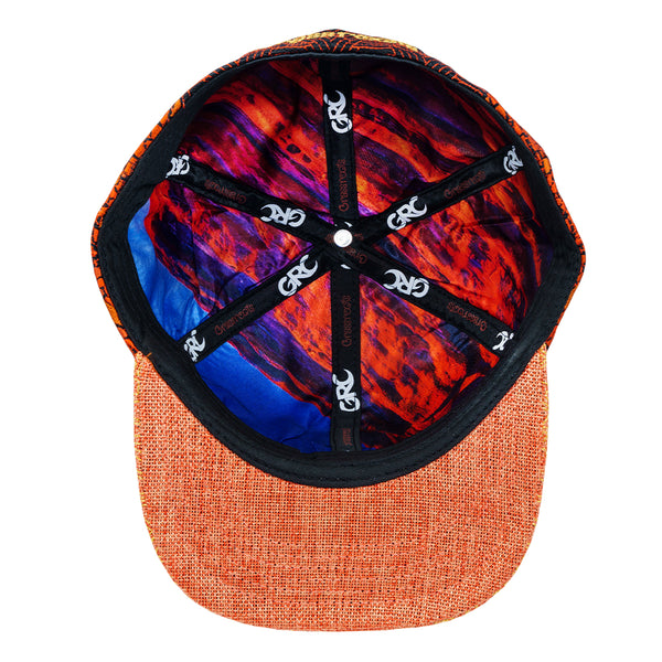 Red Rocks V4 Black Fitted Hat