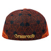 Red Rocks V4 Black Fitted Hat