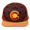 Red Rocks V4 Black Fitted Hat