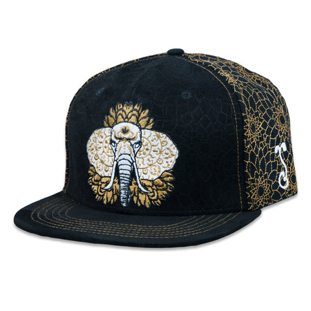 Puffy the Bear Camo Fitted Hat