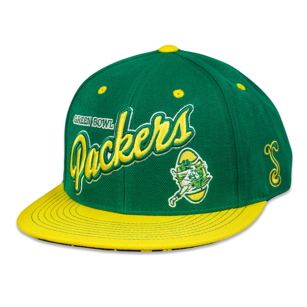 Green Bowl Packers Green Fitted Hat – Grassroots California