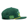 Green Bowl Packers Green Unstructured Zipperback Hat