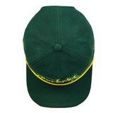Green Bowl Packers Green Unstructured Zipperback Hat