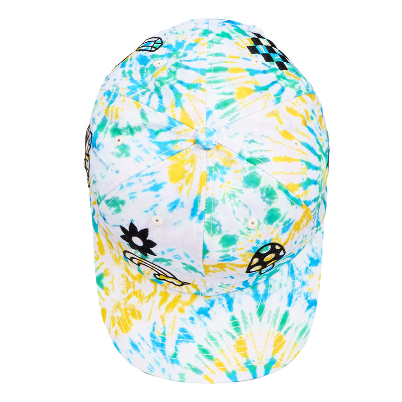 FAB Shapes Tie Dye Dad Hat