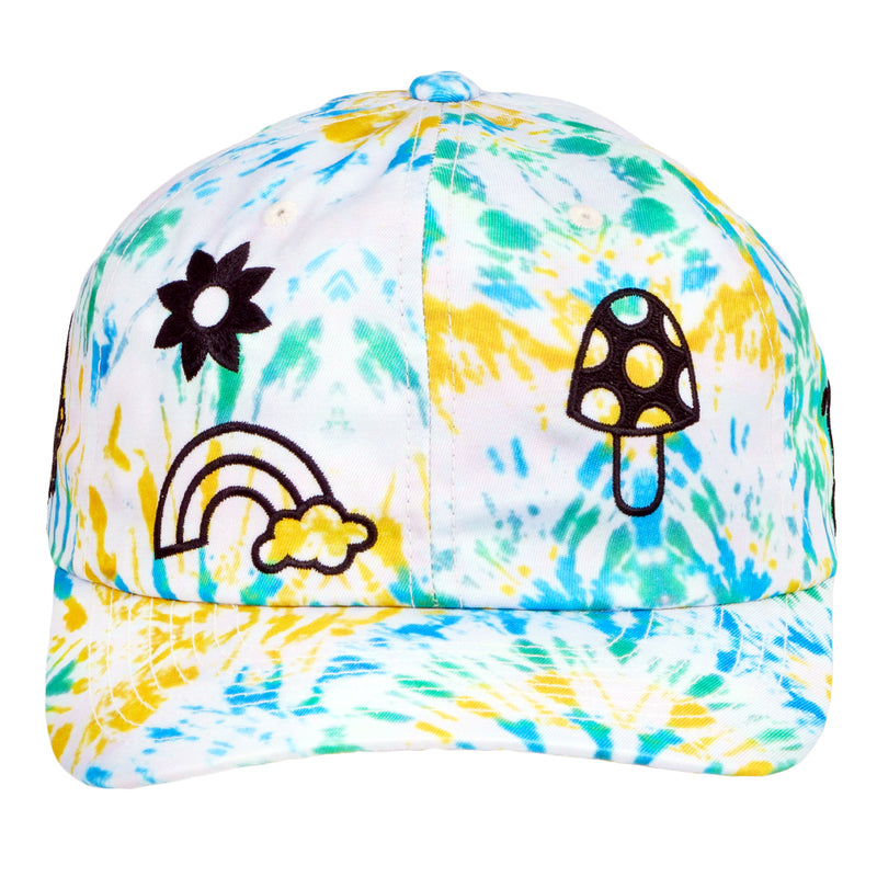 FAB Shapes Tie Dye Dad Hat