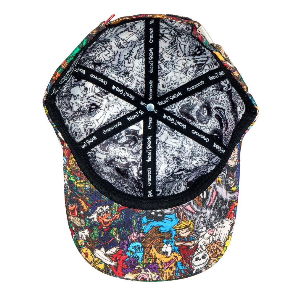 Vincent Gordon Cartoon Gumbo Fitted Hat main image 0