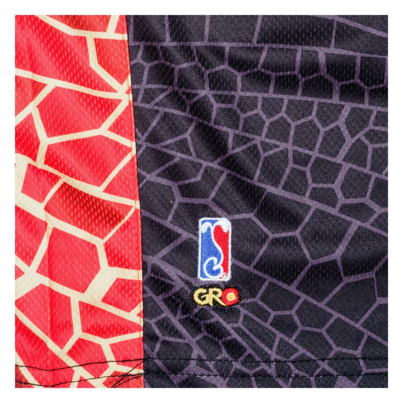 Red Rocks V4 Black Mesh Shorts