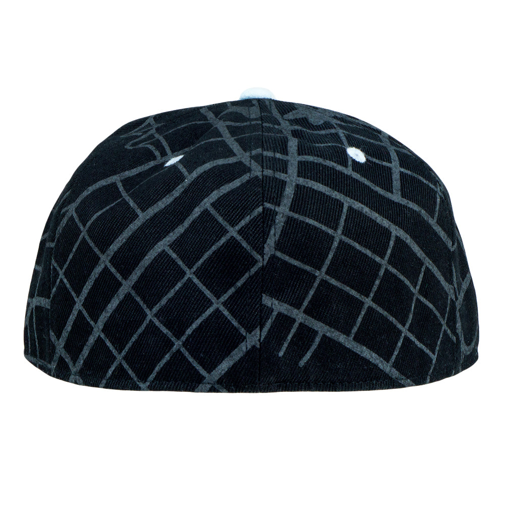 710 Ashbury - Gorro ajustado negro con mosaico