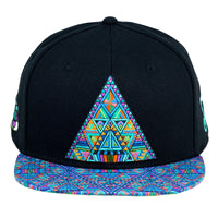 Chris Dyer DMT Triangles Black Snapback Hat