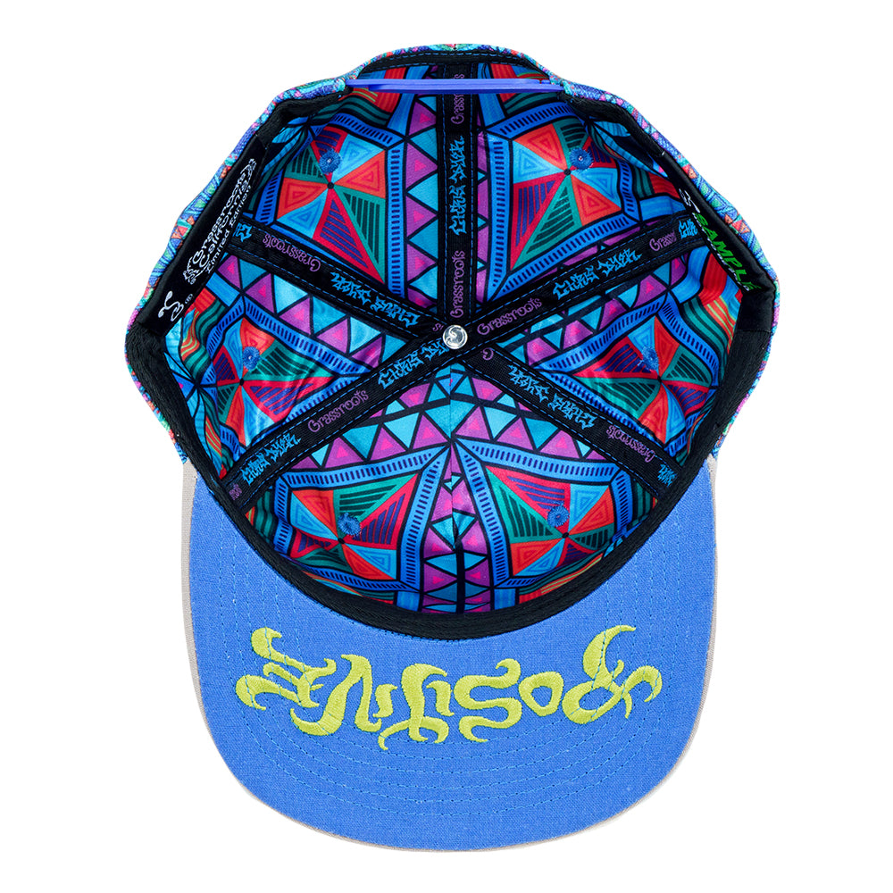 Chris Dyer DMT Triangles Gray Snapback Hat