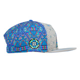 Chris Dyer DMT Triangles Gray Snapback Hat