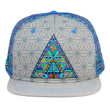 Chris Dyer DMT Triangles Gray Snapback Hat
