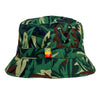 Rasta Cross Reversible Bucket Hat