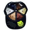 Removable Bear Anywhere Black Snapback Hat