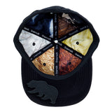 Removable Bear Anywhere Black Fitted Hat