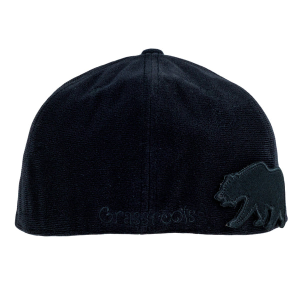 Removable Bear Anywhere Black Fitted Hat