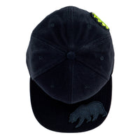 Removable Bear Anywhere Black Fitted Hat
