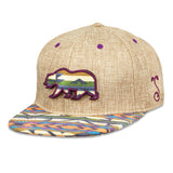 Removable Bear Tan Saguaro Fitted Hat
