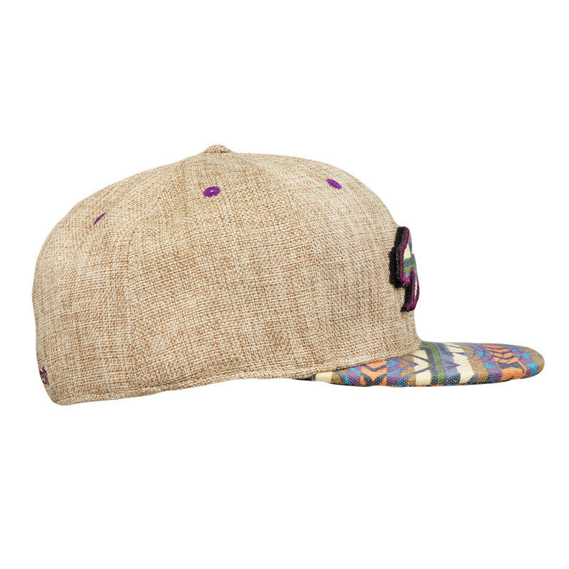 Removable Bear Tan Saguaro Fitted Hat