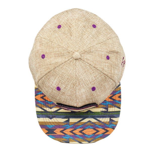 Removable Bear Tan Saguaro Fitted Hat