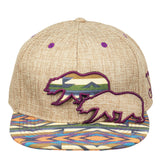 Removable Bear Tan Saguaro Fitted Hat