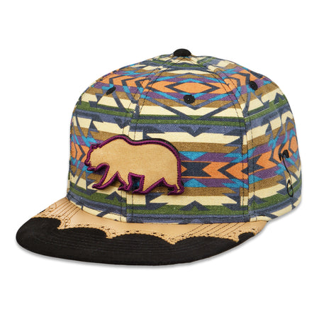 Grassroots Paw Print Black Dri-Bear Pro Fit Snapback Hat