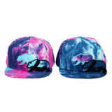 Removable Bear Cotton Candy Snapback Hat