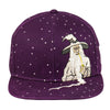 Toking Wizard Purple Snapback Hat