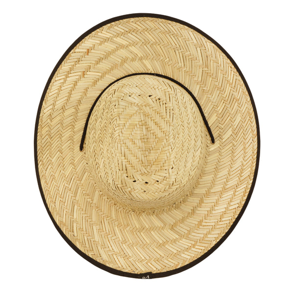 Geometric Straw Hat