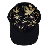 Puffaloes Puffs Unstructured Black Zipperback Hat