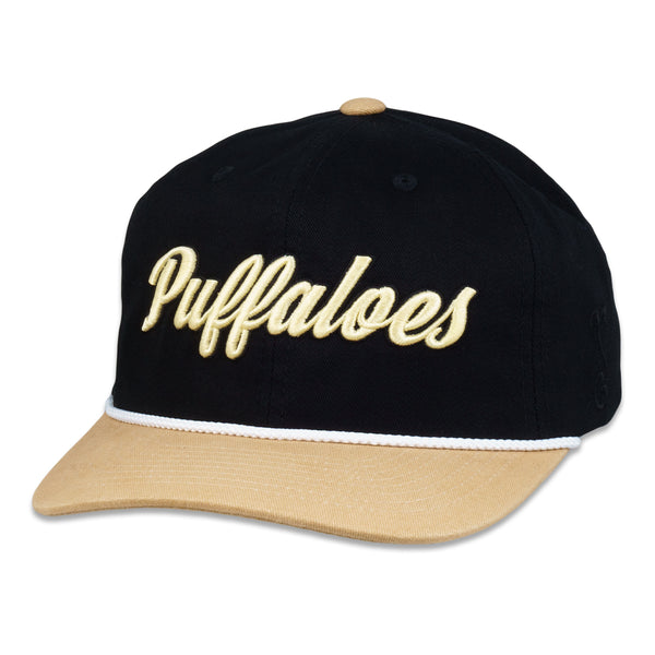 Puffaloes Script Precurved Snapback Hat
