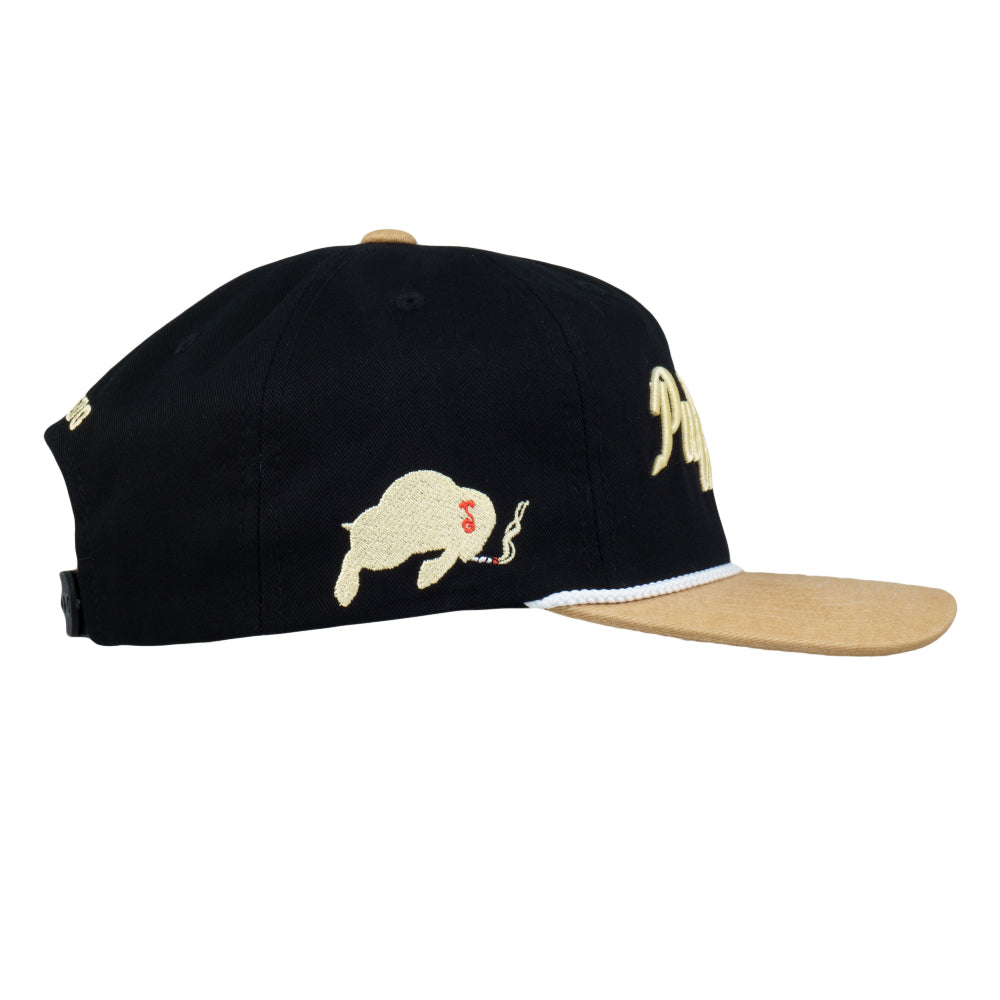 Gorra snapback precurvada con inscripción Puffaloes