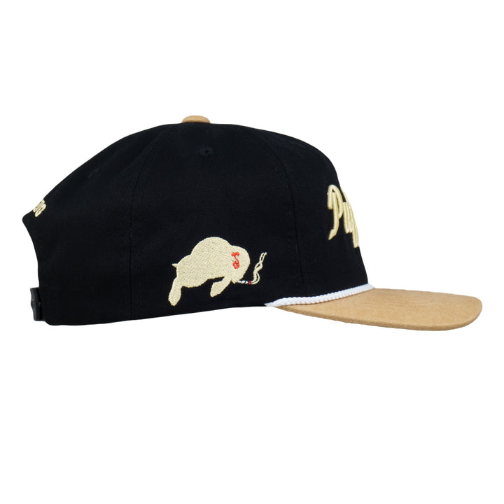 Gorra snapback precurvada con inscripción Puffaloes
