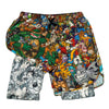 Vincent Gordon Cartoon Gumbo Athletic Shorts w/ Liner