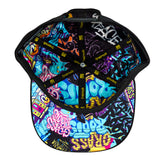 Nicko Handstyle Black Snapback Hat