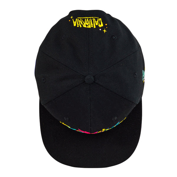 Nicko Handstyle Black Snapback Hat