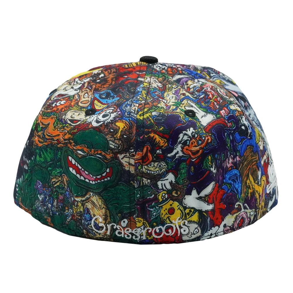 Vincent Gordon Cartoon Gumbo Fitted Hat